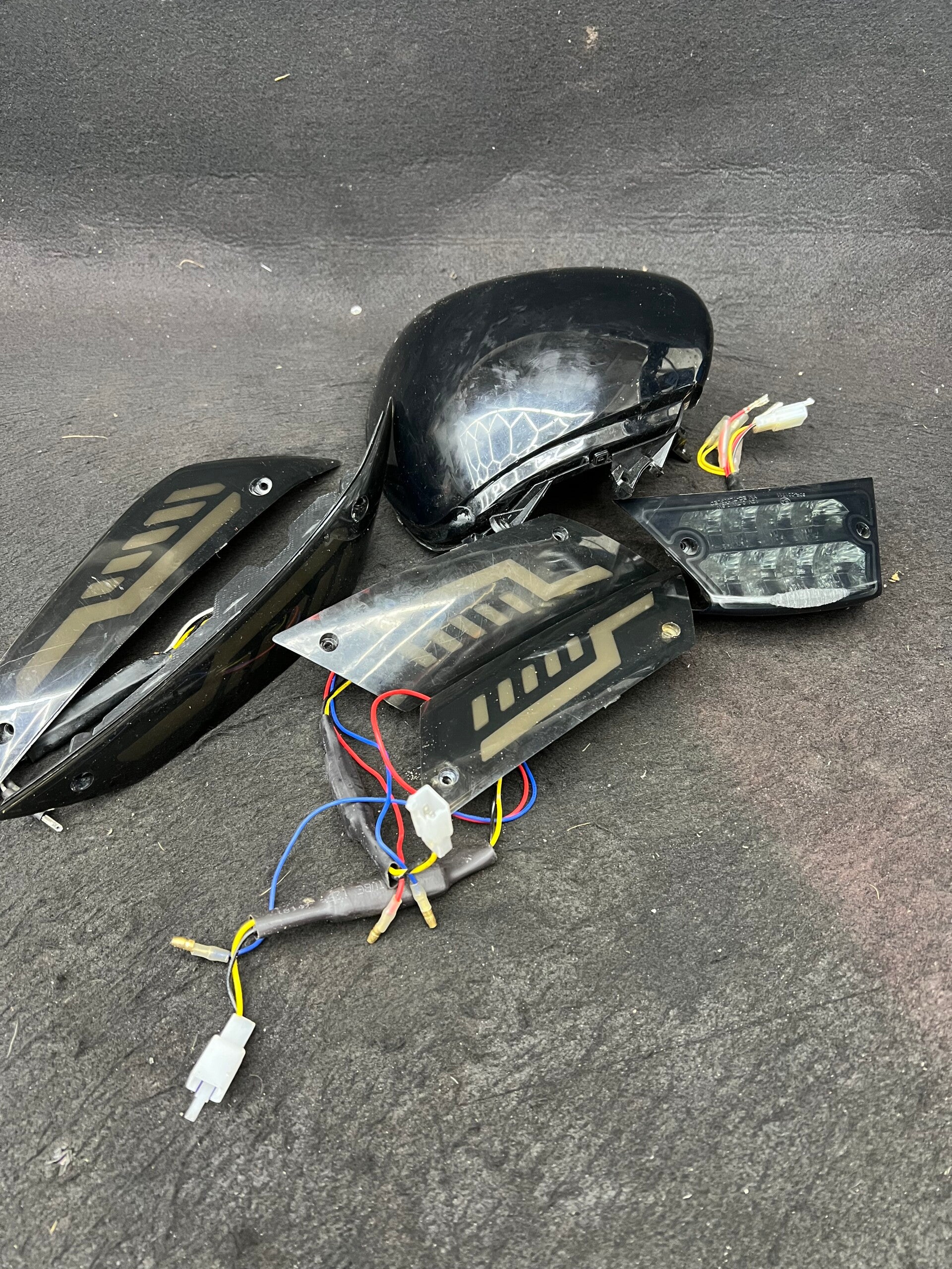 Ledjes Piaggio zip set alpha plus koplamp