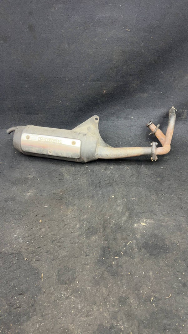 Piaggio 50 cc uitlaat