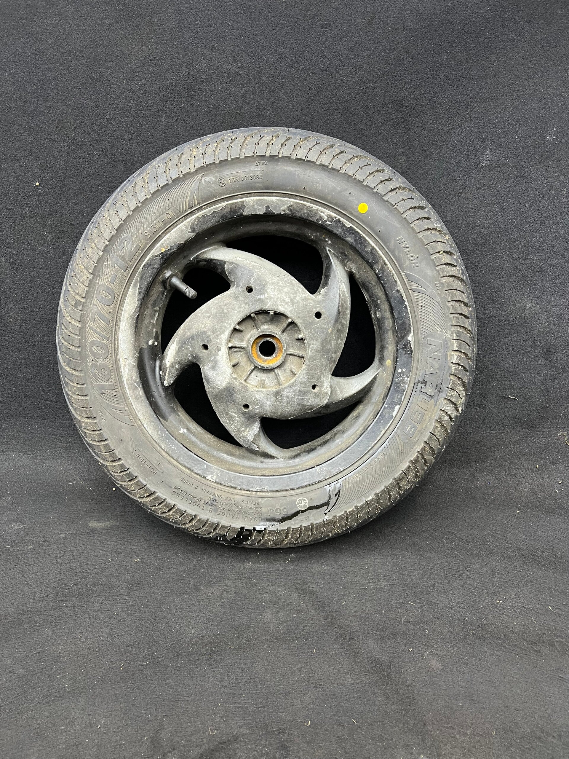 Runner 125-180 achtervelg 12 inch 140 mm