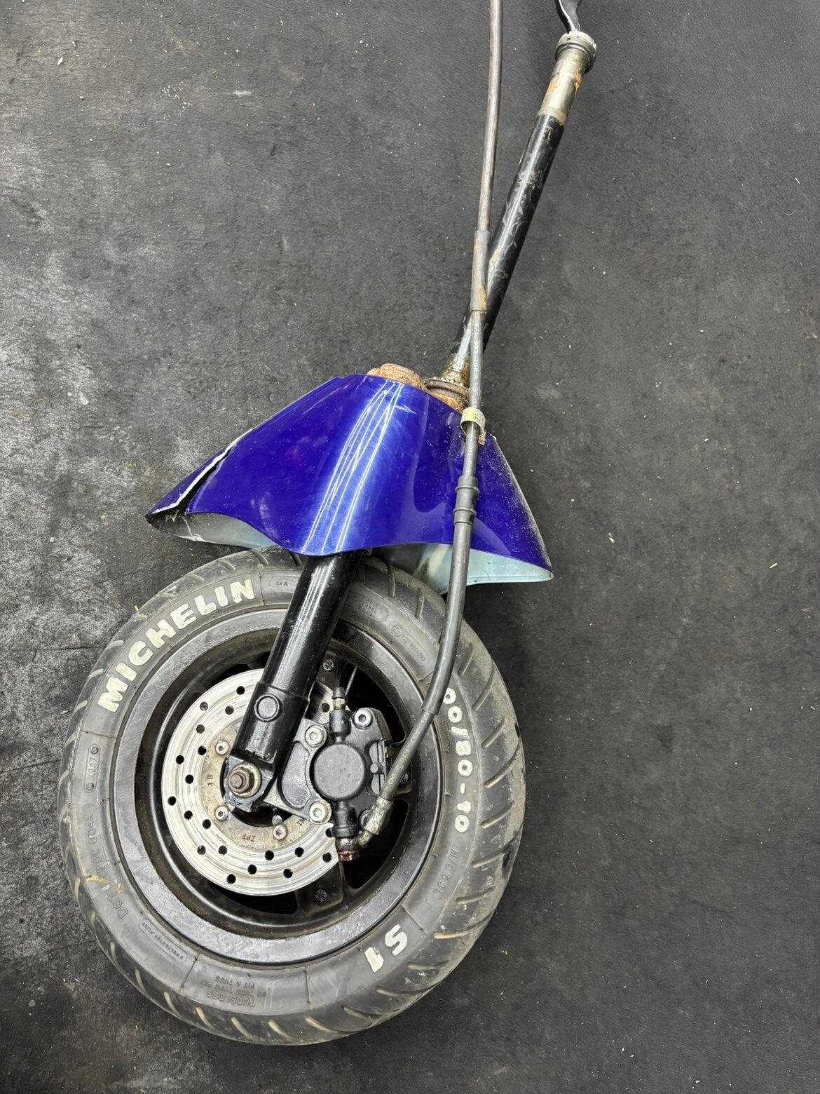 Piaggio zip vork