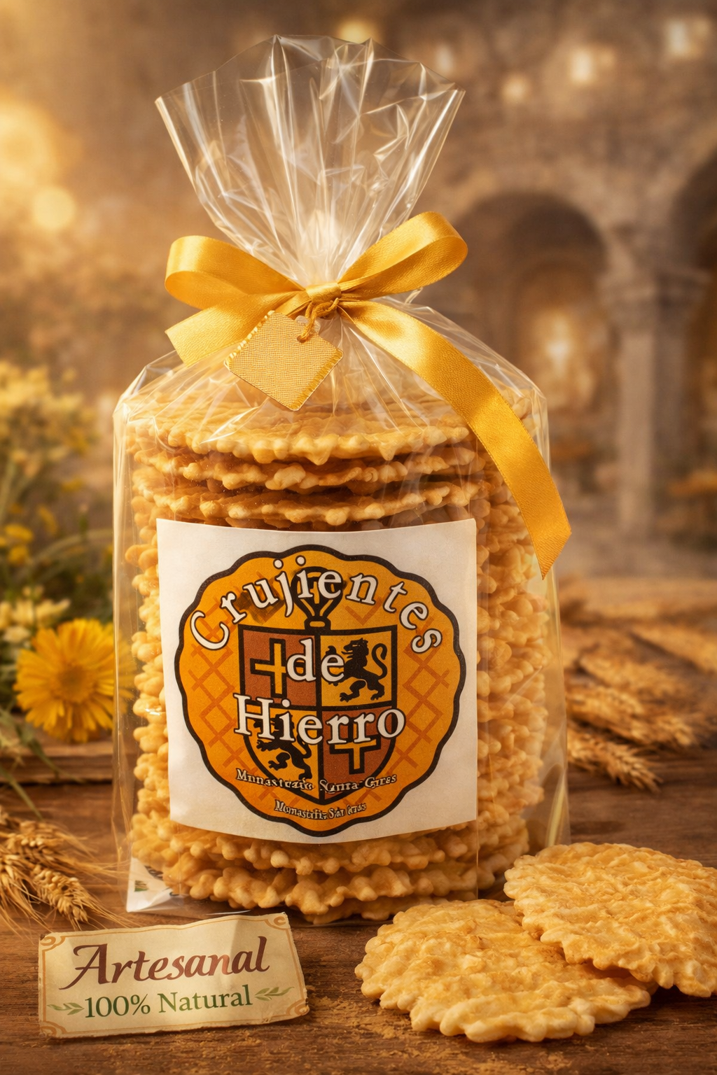 Galletas Crujientes de Hierro – Receta Tradicional de Vainilla