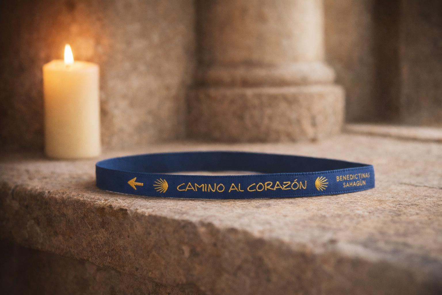 Pulsera de Tela Camino al Corazón