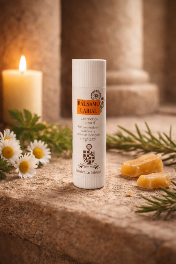 Bálsamo Labial 100% Natural – Hidratación Profunda con Caléndula y Manteca de Cacao