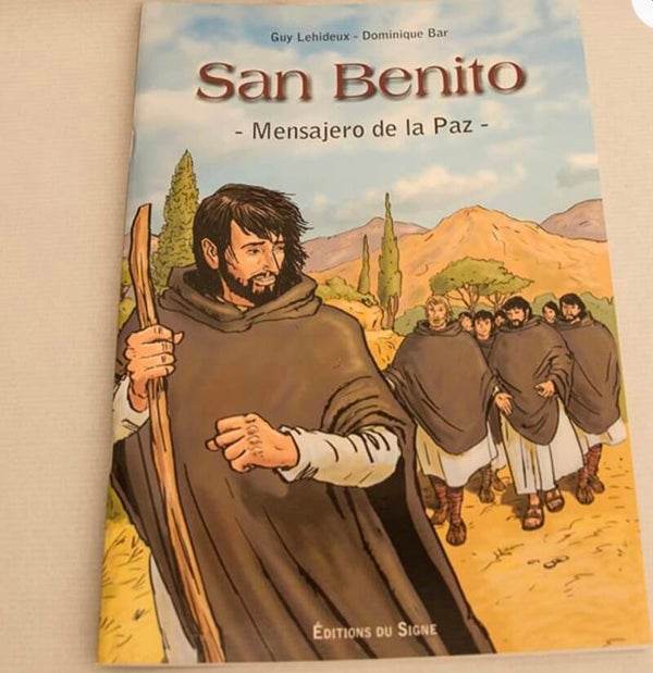 Libro: San Benito – Mensajero de la Paz (Cómic)