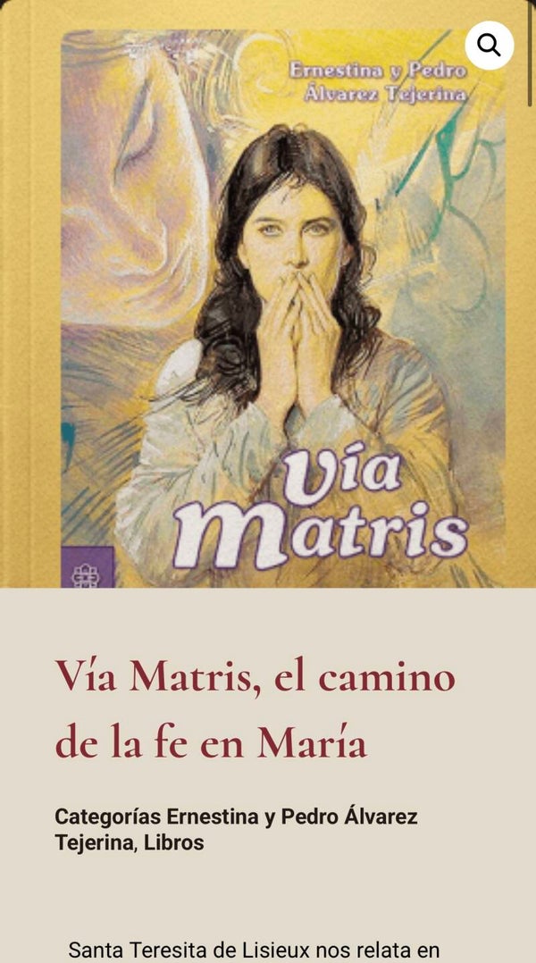 Libro: Vía Matris – El camino de la fe en María