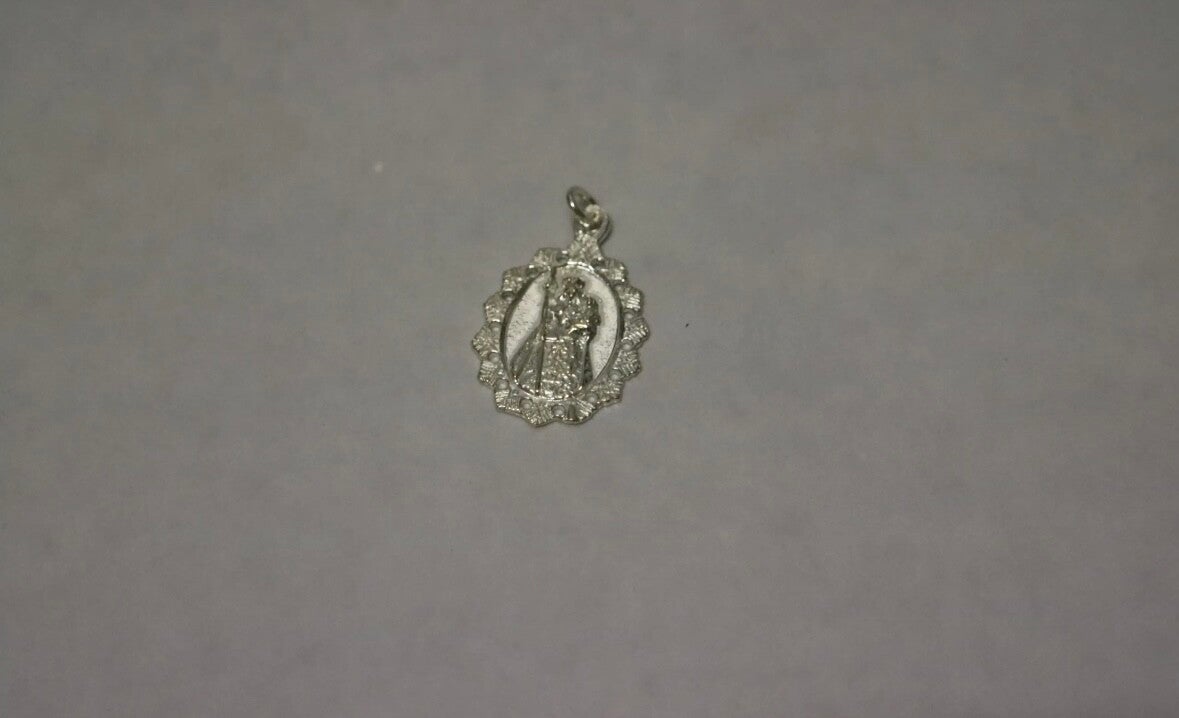 Medalla de la Virgen Peregrina en Plata – Amparo y Guía