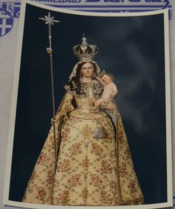 Postal Artística – Virgen Peregrina (Pintura)