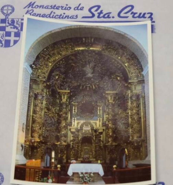 Postal Artística – Retablo Mayor de Joaquín de Churriguera