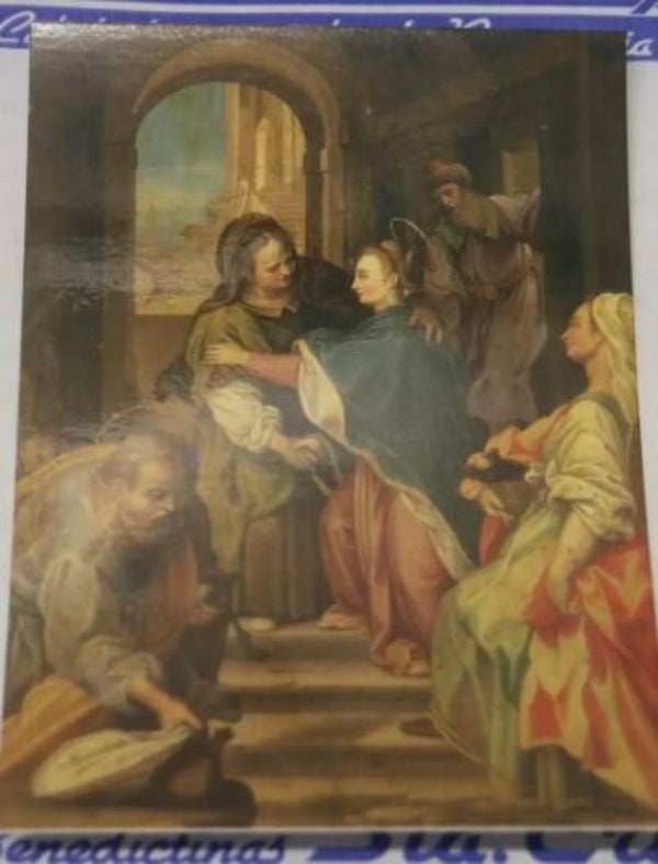 Postal Artística – La Visitación