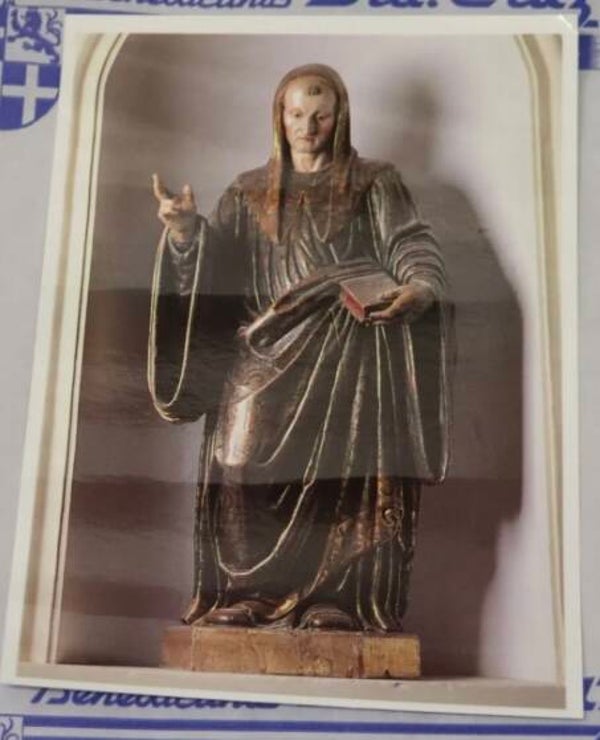 Postal Artística – San Benito, Padre del Monacato