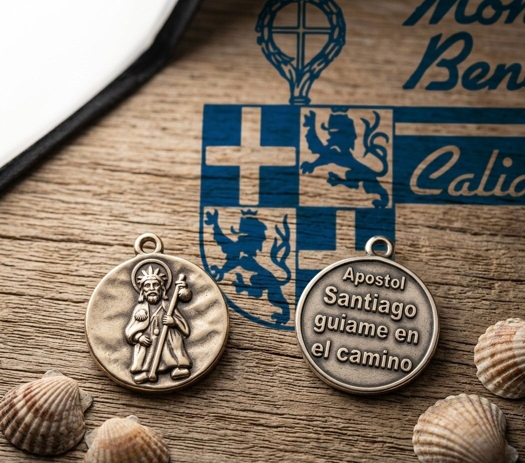 Medalla del Apóstol Santiago – Guía y Protección en el Camino
