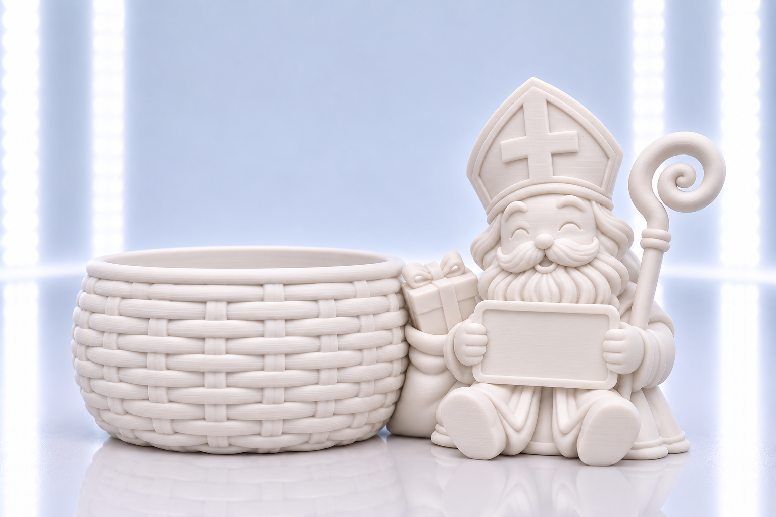 Sinterklaas-schaaltje met Sint