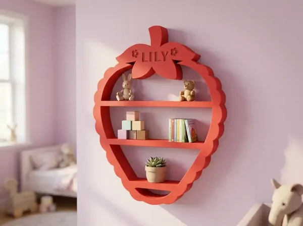 aardbeien kinderplank