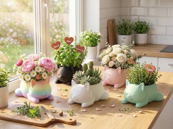 kattenbloempot