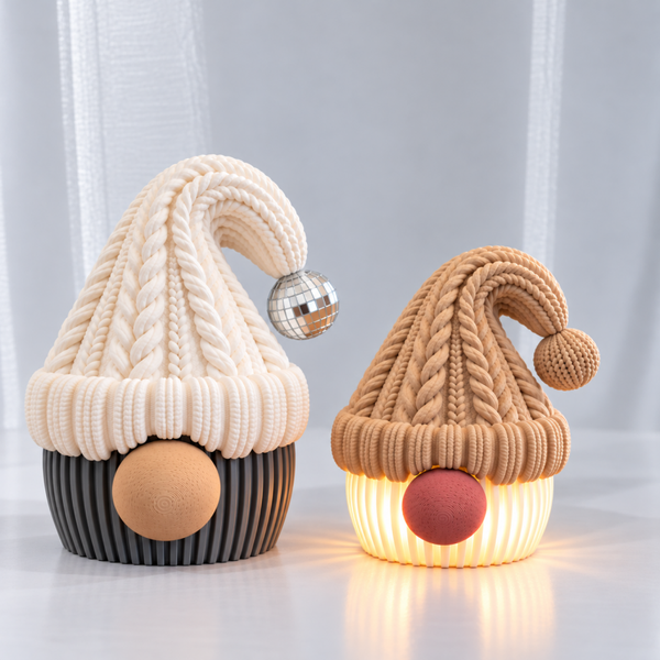 Schattige lichtmutsjes opberg functie
