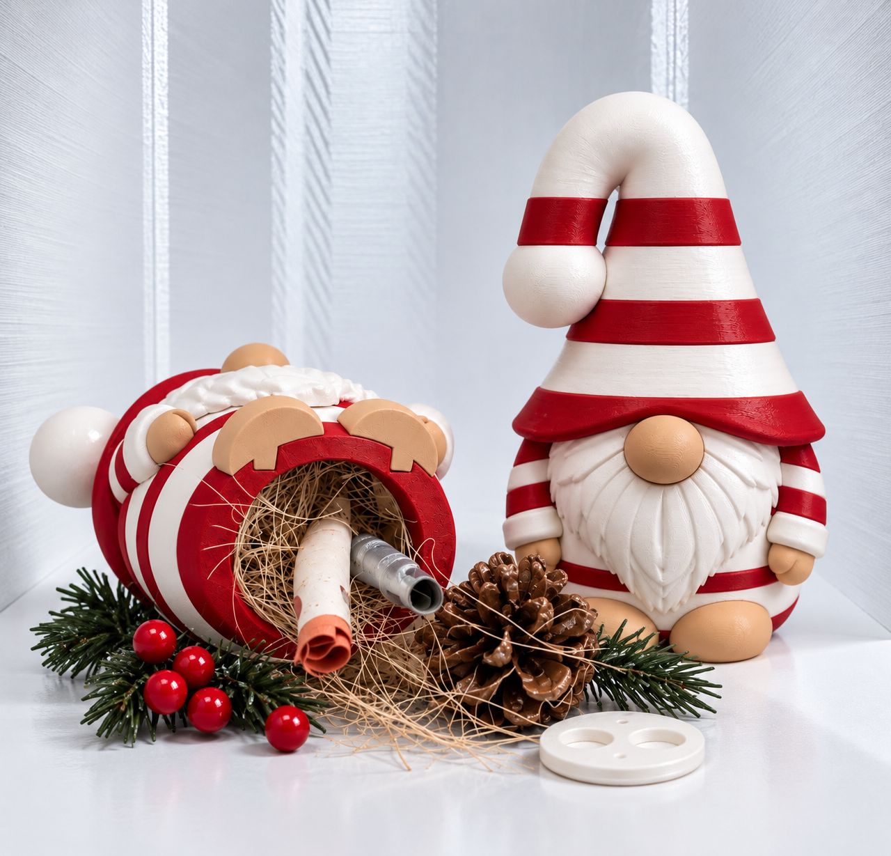 Kerstkabouters geldcadeauverpakking