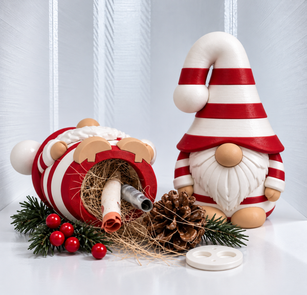 Kerstkabouters geldcadeauverpakking