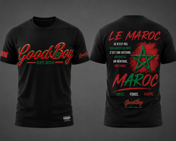 T-shirt GOODBOY Maroc Fierté