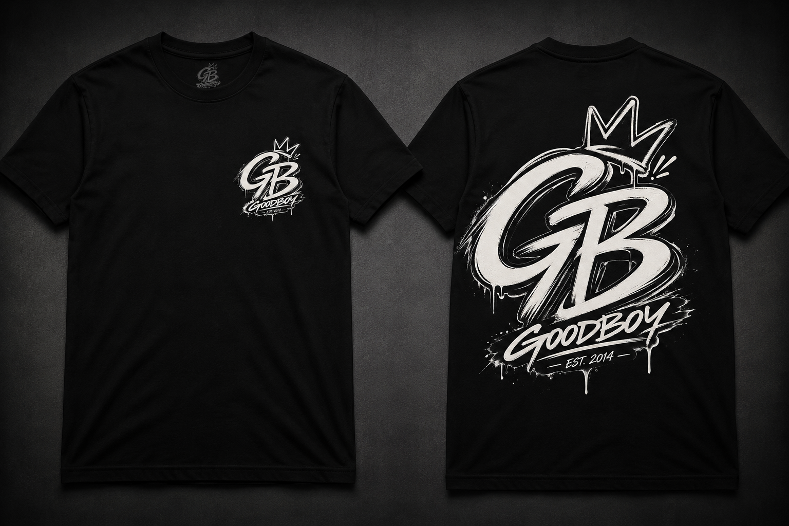 T-shirt GOODBOY GB Crown Noir