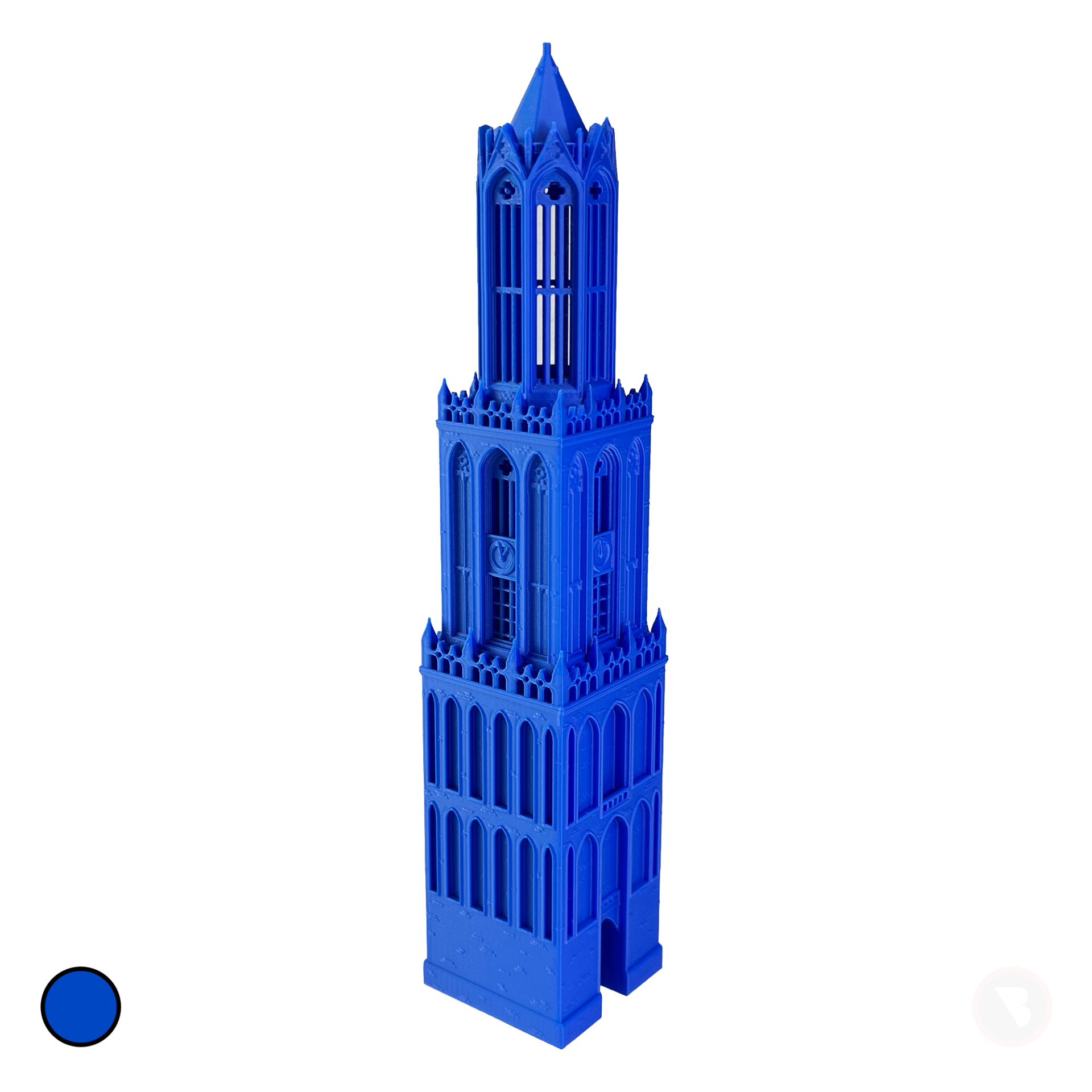 Domtoren | 25 cm | 35 cm | Donkerblauw