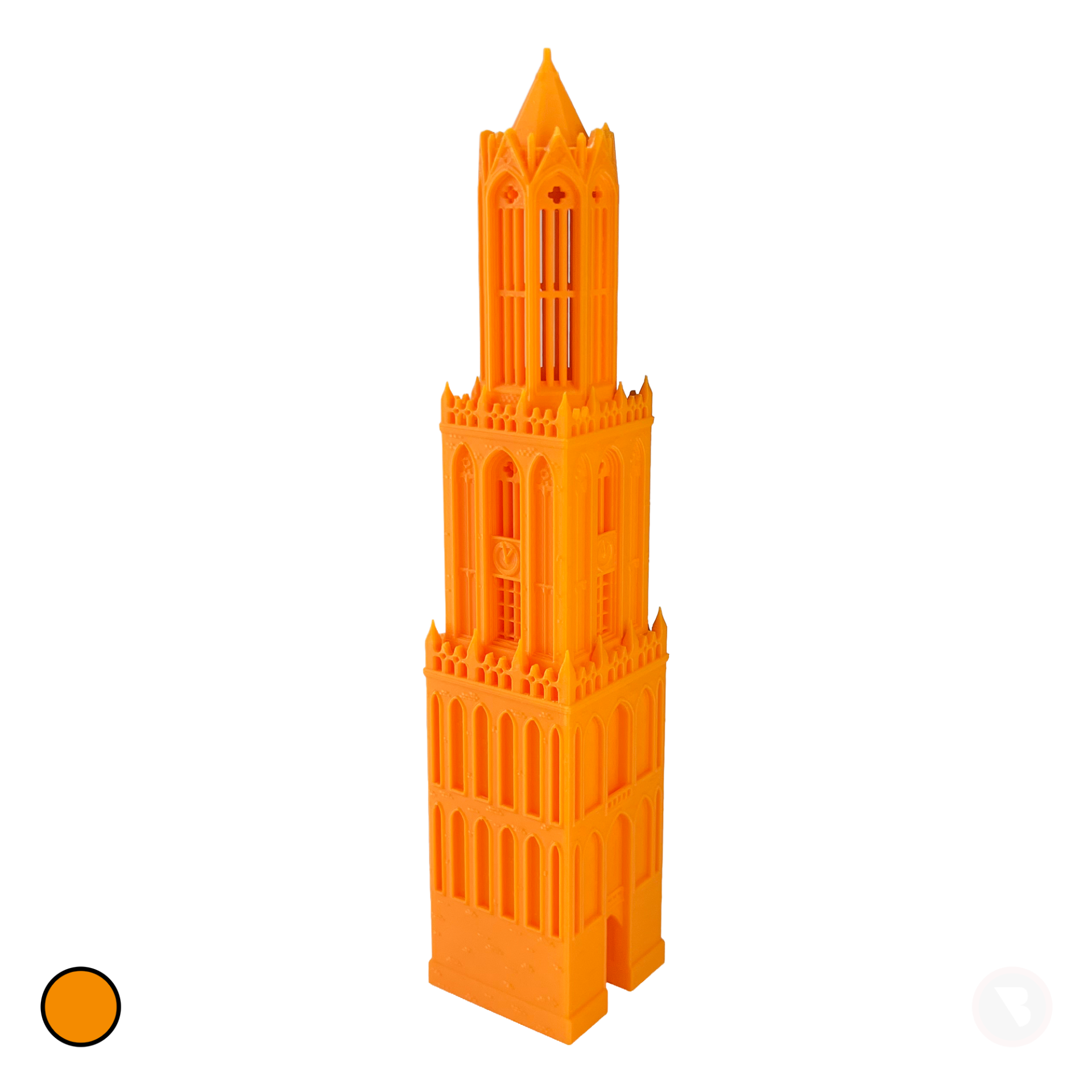 Domtoren | 25 cm | 35 cm | Oranje