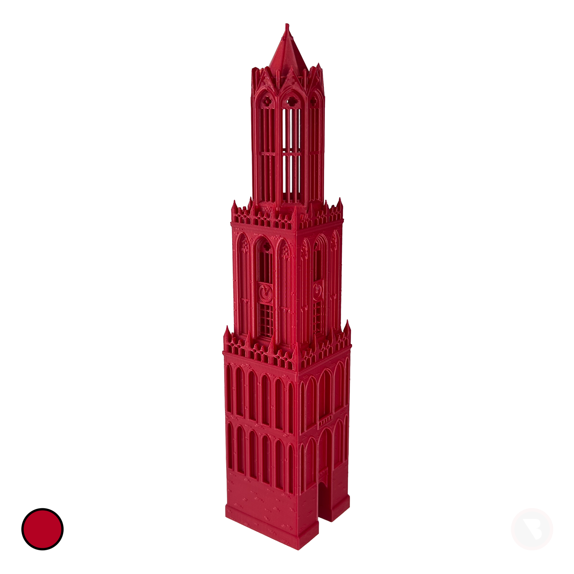 Domtoren | 25 cm | 35 cm | Rood