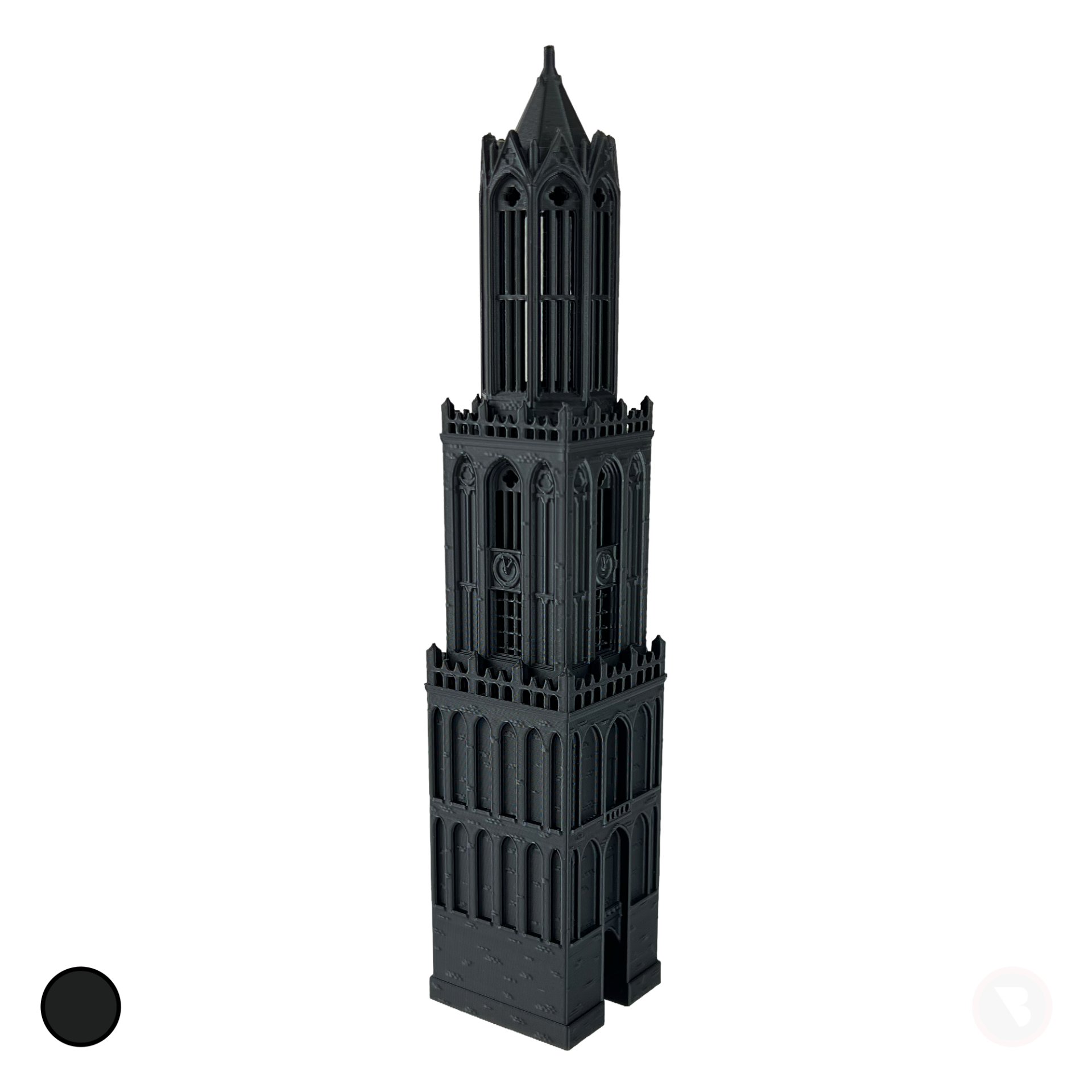 Domtoren | 18 cm | Zwart