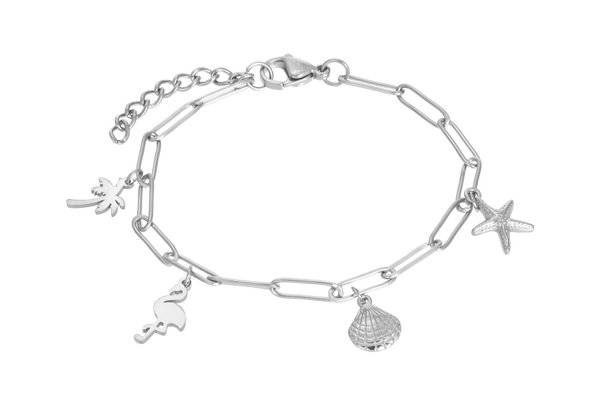 Armbandje silver 17-3 cm 