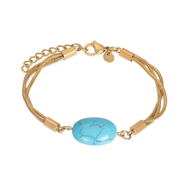 Armband Summer 17-20 cm Goud IXXXI Boho collectie