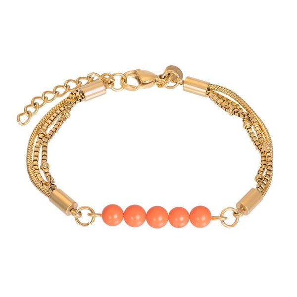 Armband Fantasy 17-20 cm Goud IXXXI Boho collectie