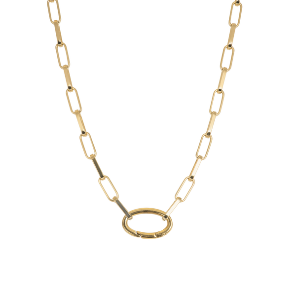 Collier Square Chain Goud 50cm IXXXI Boho collectie