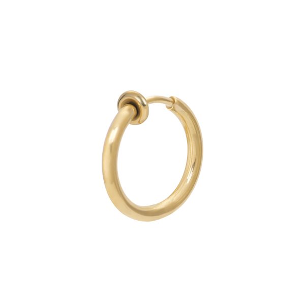 Single earcuff 15mm Goud