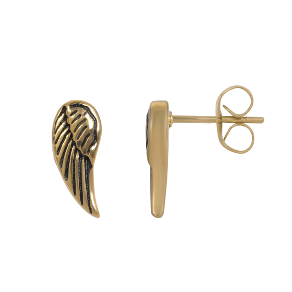 Oorbellen Angel Wings Goud IXXXI Boho collectie
