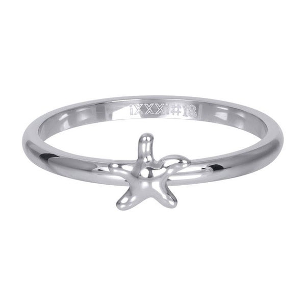 Symbol sea star IXXXI vulring Zilver 2mm