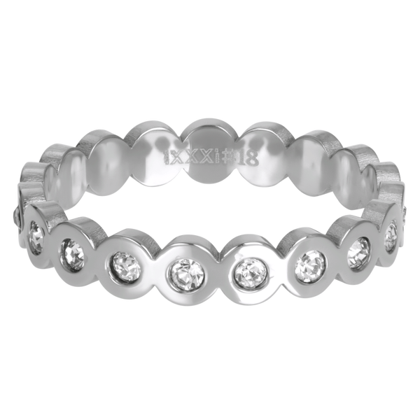 Big Circle Stone Zilver