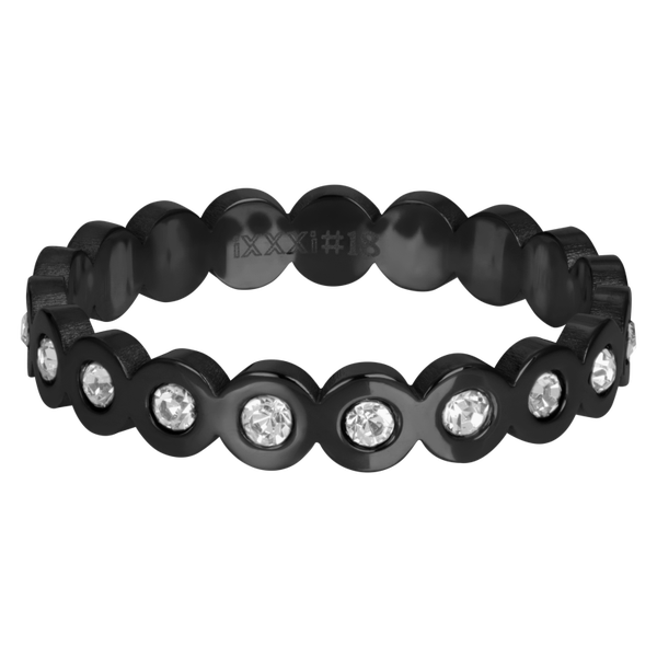 Big Circle Stone Zwart