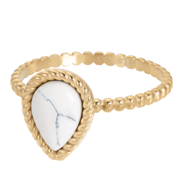 Magic White 2mm goud IXXXI Boho collectie