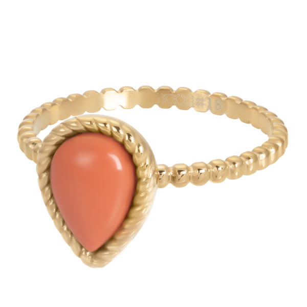 Magic Coral 2mm goud IXXXI Boho collectie