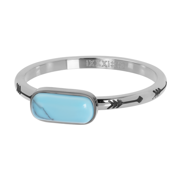 Festival Turquoise 2mm Zilver IXXXI Boho collectie