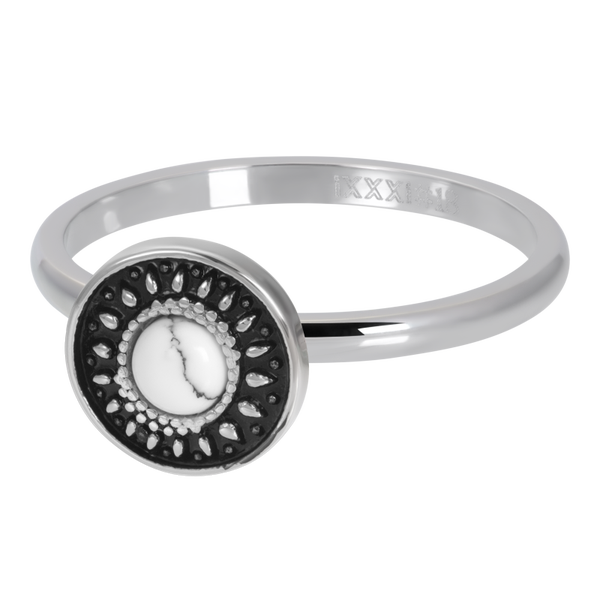 Vintage White 2mm Zilver IXXXI Boho collectie