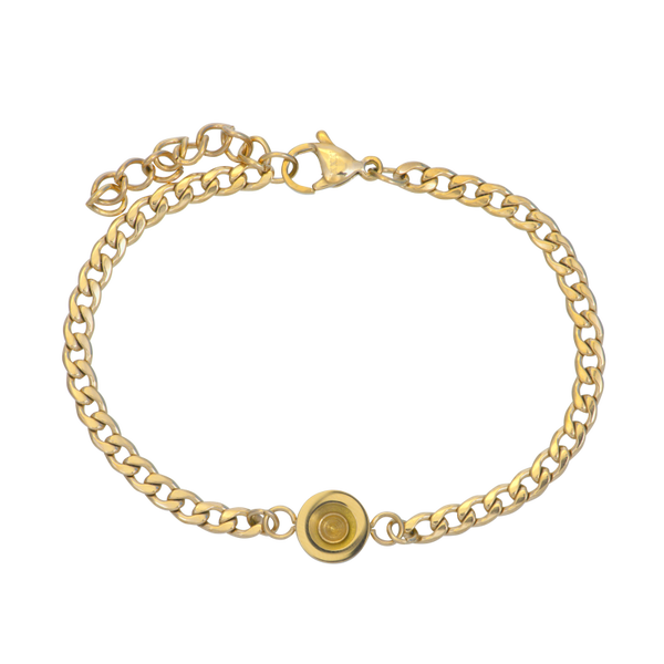 CreaARTive Bracelets flat chain Base Goud