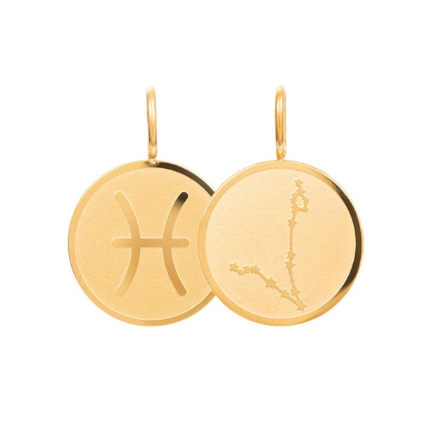 PS pendant Pisces ( vissen ) 16mm