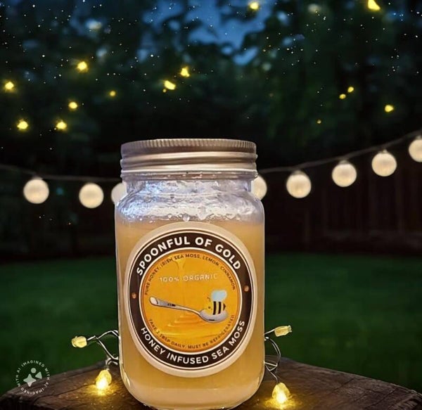 Lemon Infused Sea Moss Gel