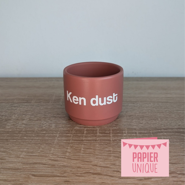 West-Vlaams bloempotje - ken dust