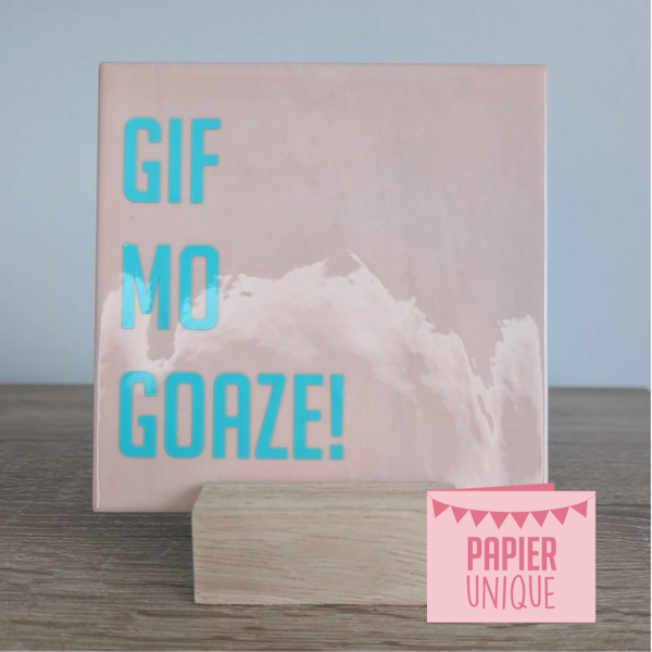 West-Vlaams tegeltje - gif mo goaze!