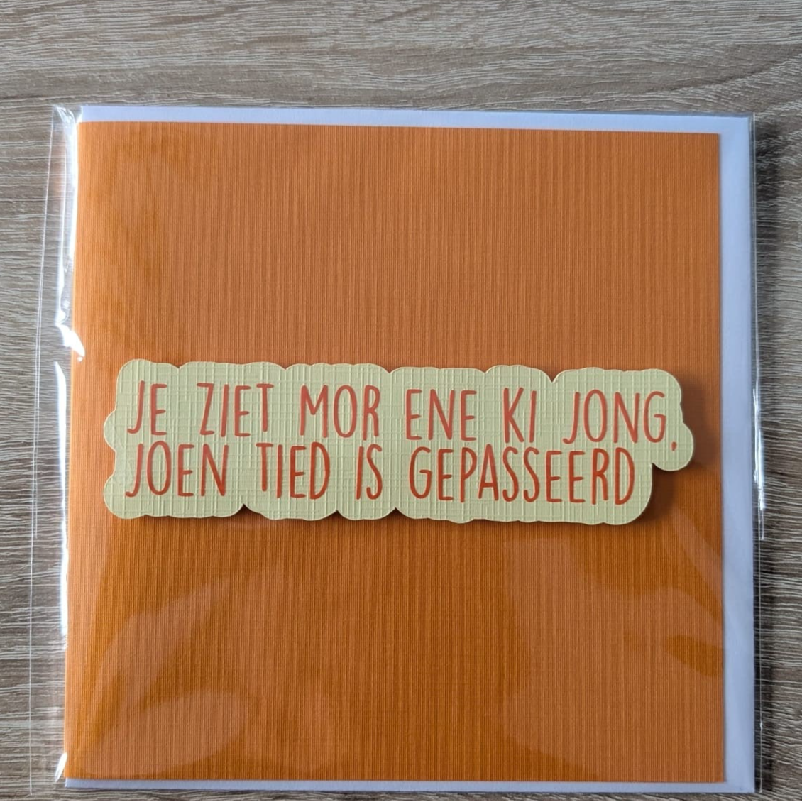 Kaartje mor ene ki jong