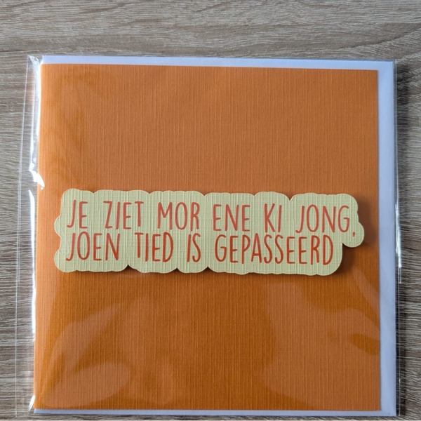Kaartje mor ene ki jong