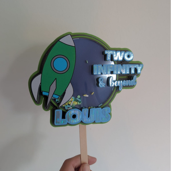 Caketopper TWO infinity and beyond