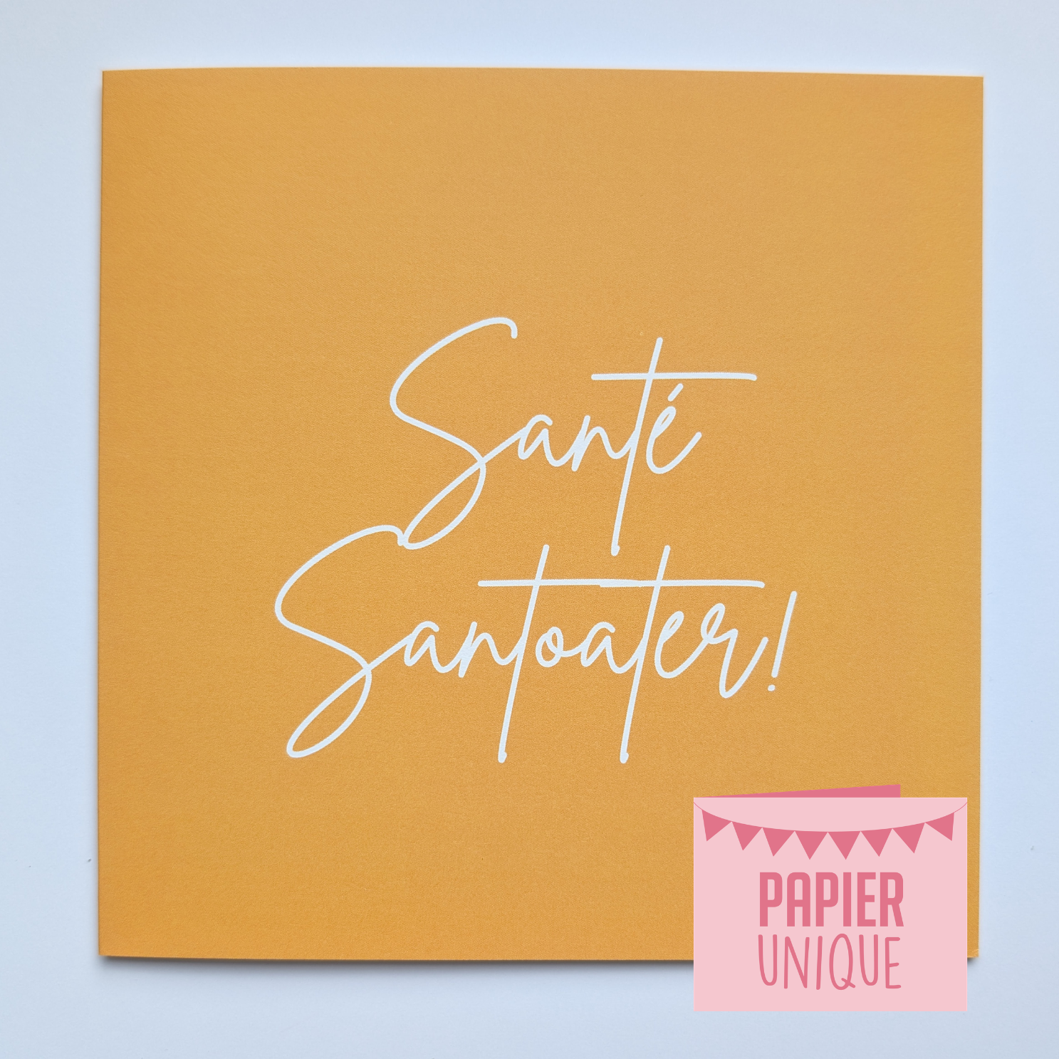 West-Vlaamse verjaardagskaart - Santé Santoater
