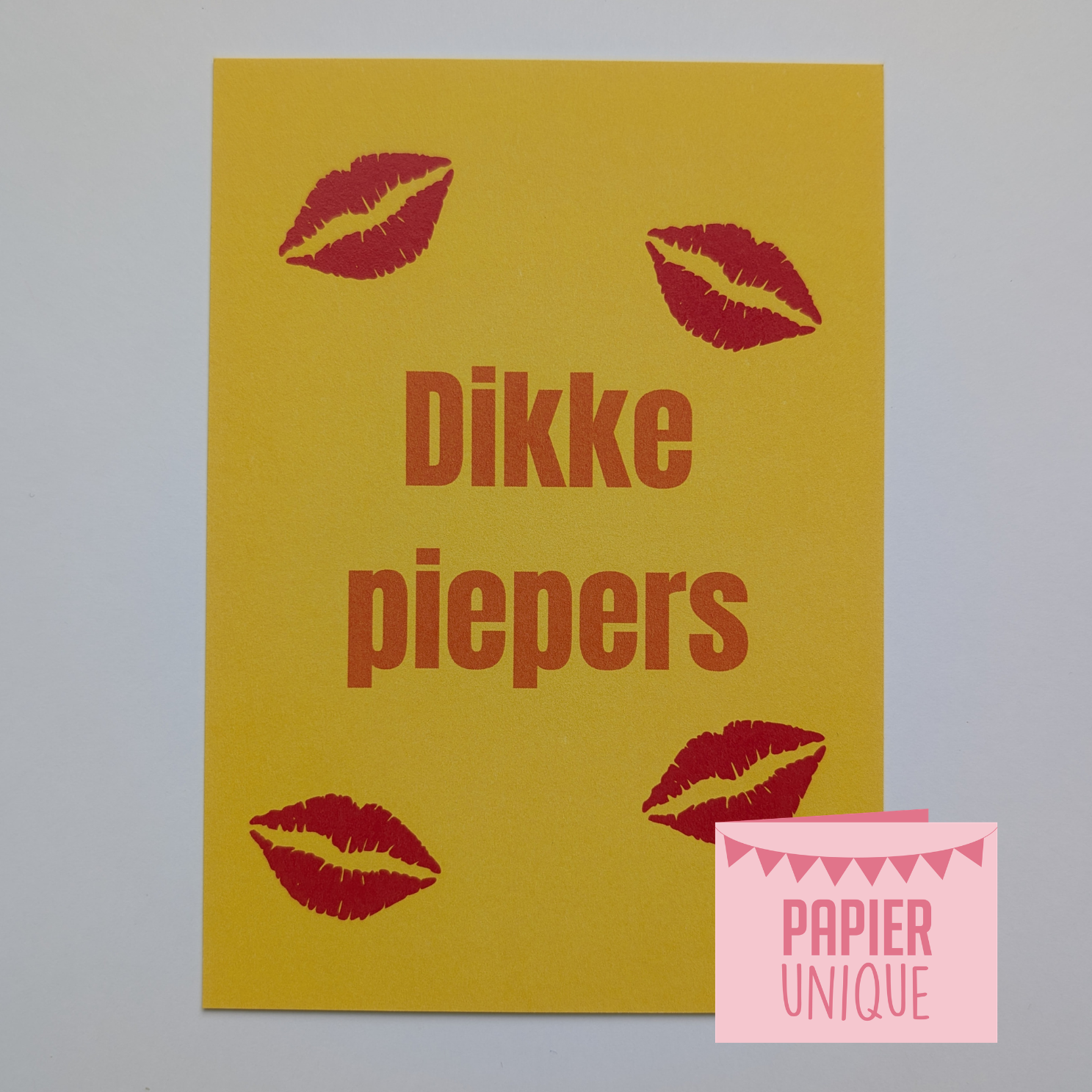 West-Vlaamse verjaardagskaart - Dikke piepers